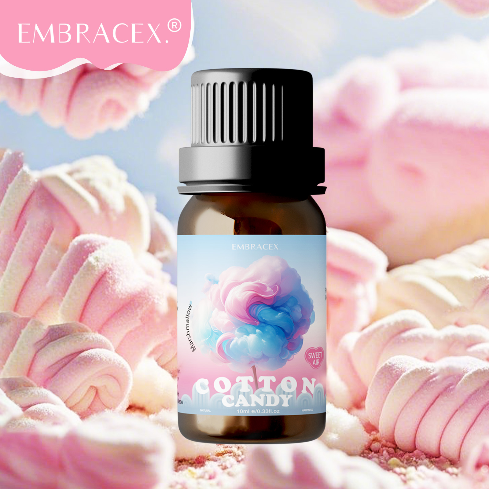 Fragrance Oil 10Ml - Huiles parfumées à la guimauve/à la