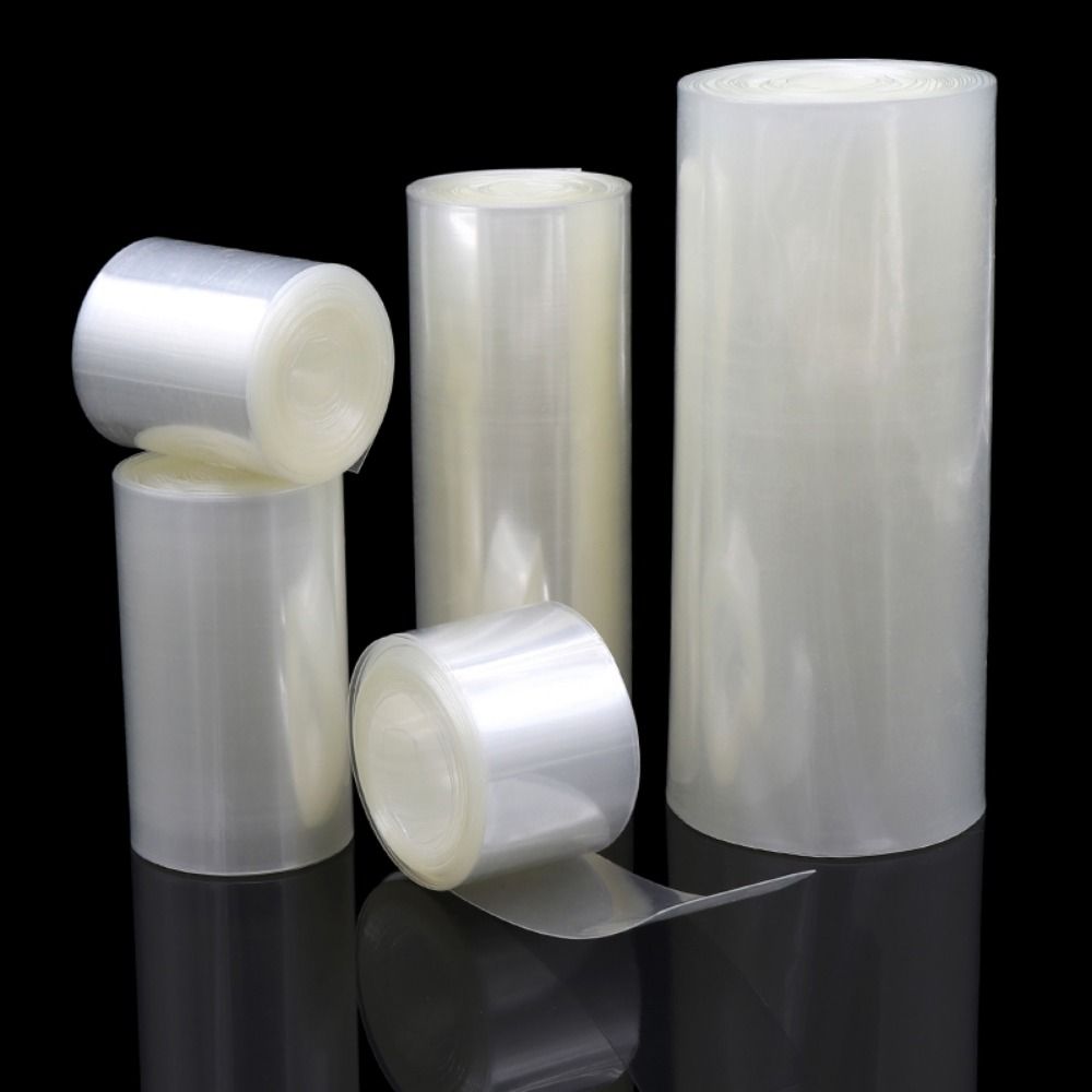 Shrink Sleeve Pvc - Pack de tubes thermorétractables transparents en