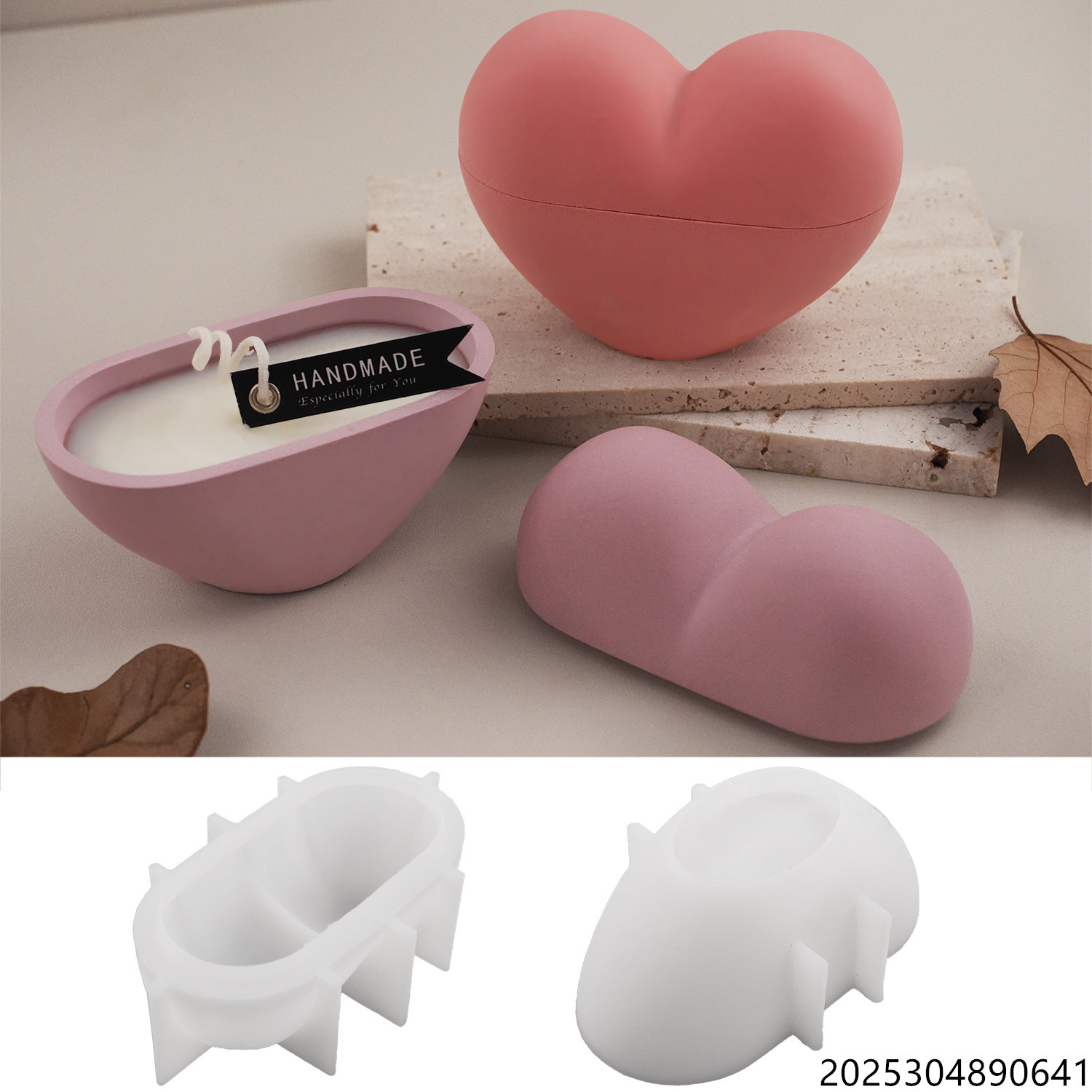 Candle Vessel Supplies - Moule en silicone DIY en forme