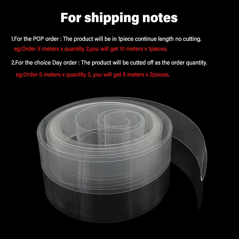 Tube thermorétractable Transpa - Shrink Sleeve Pvc avis et prix