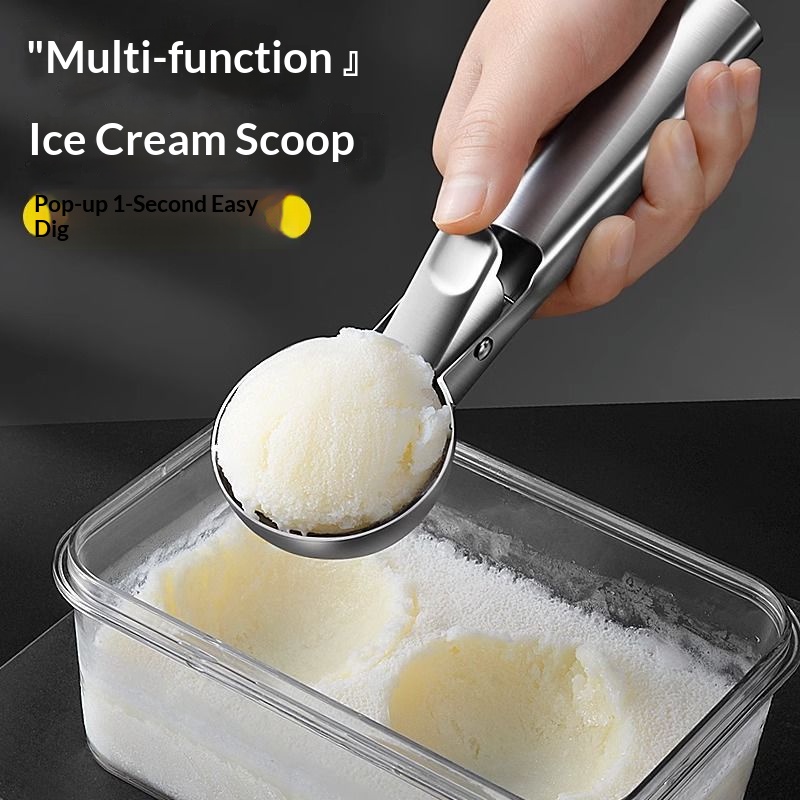Cuillère à glace en acier inox - Candle Shop avis et prix