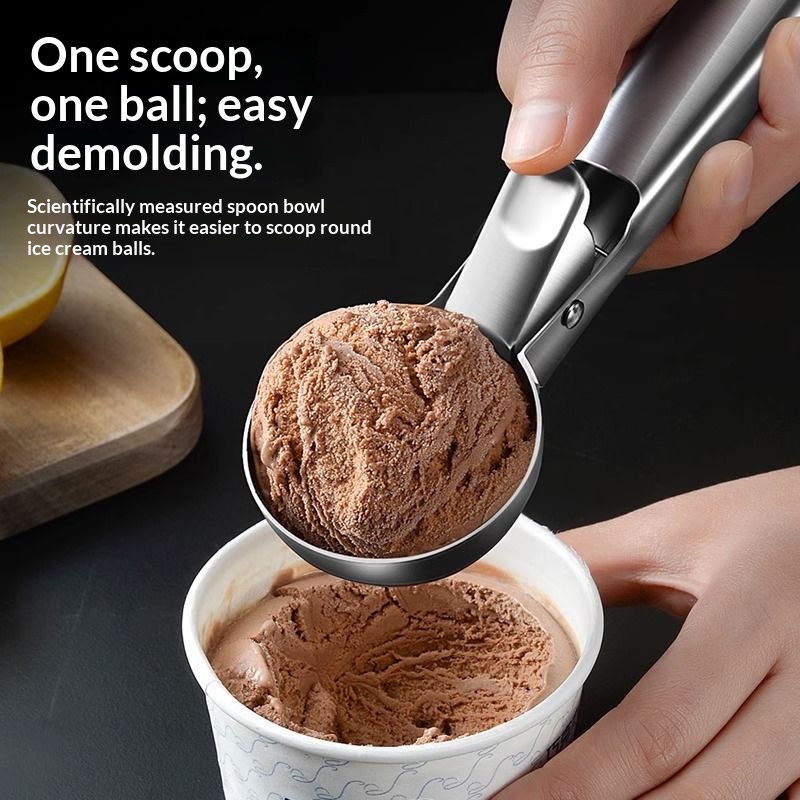 Cuillère à glace en acier inox - Candle Shop avis et prix