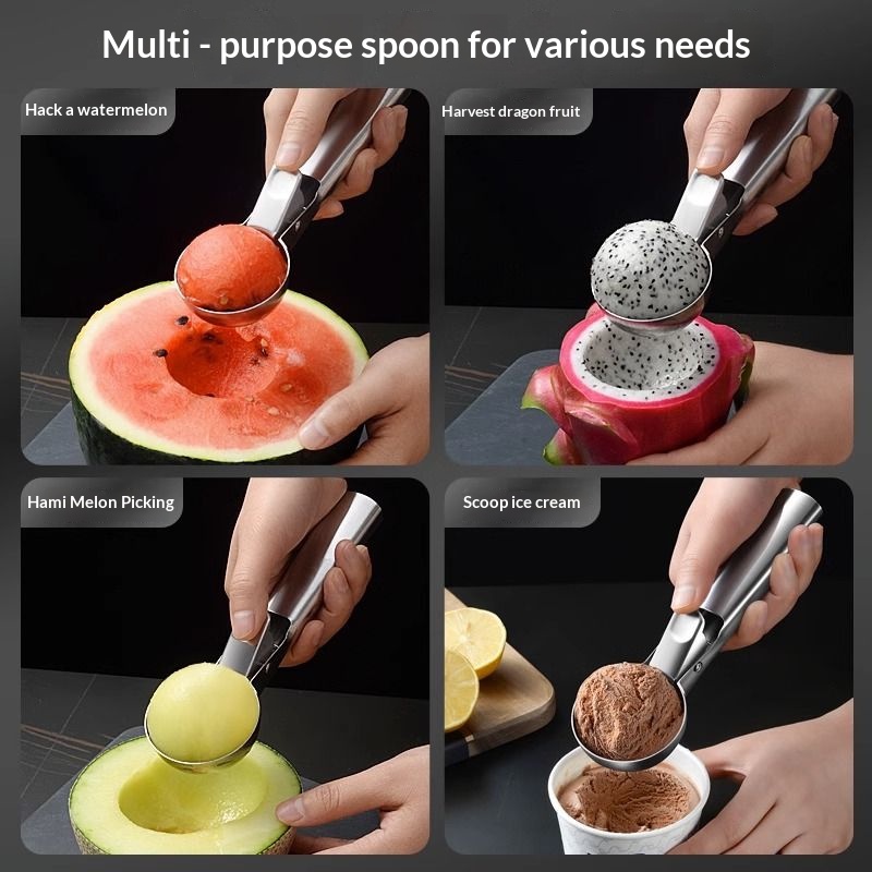 Cuillère à glace en acier inox - Candle Shop avis et prix
