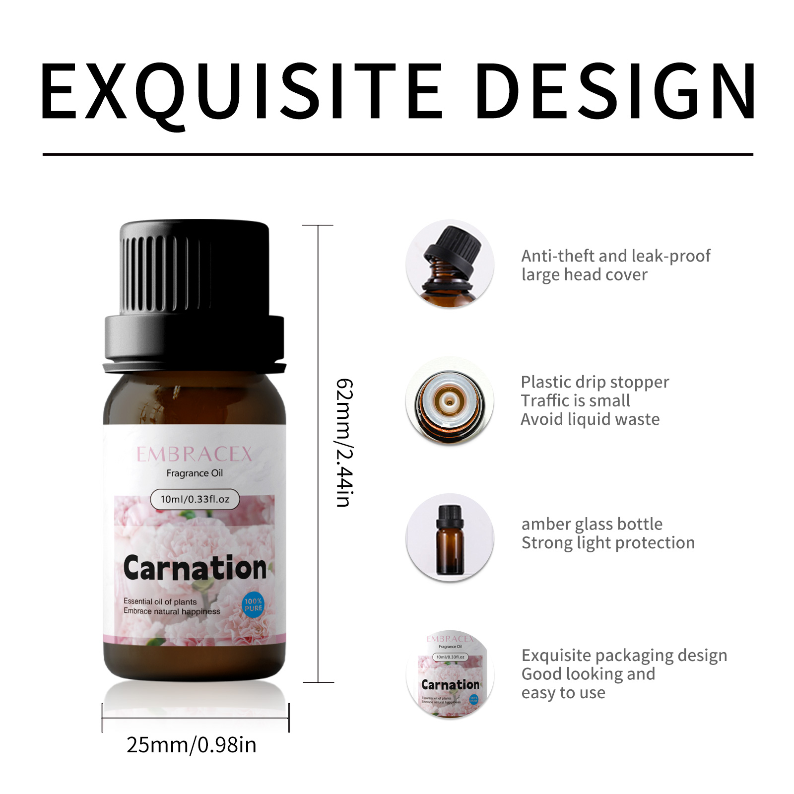 Huile essentielle de carnation - Fragrance Oil 10Ml avis et prix