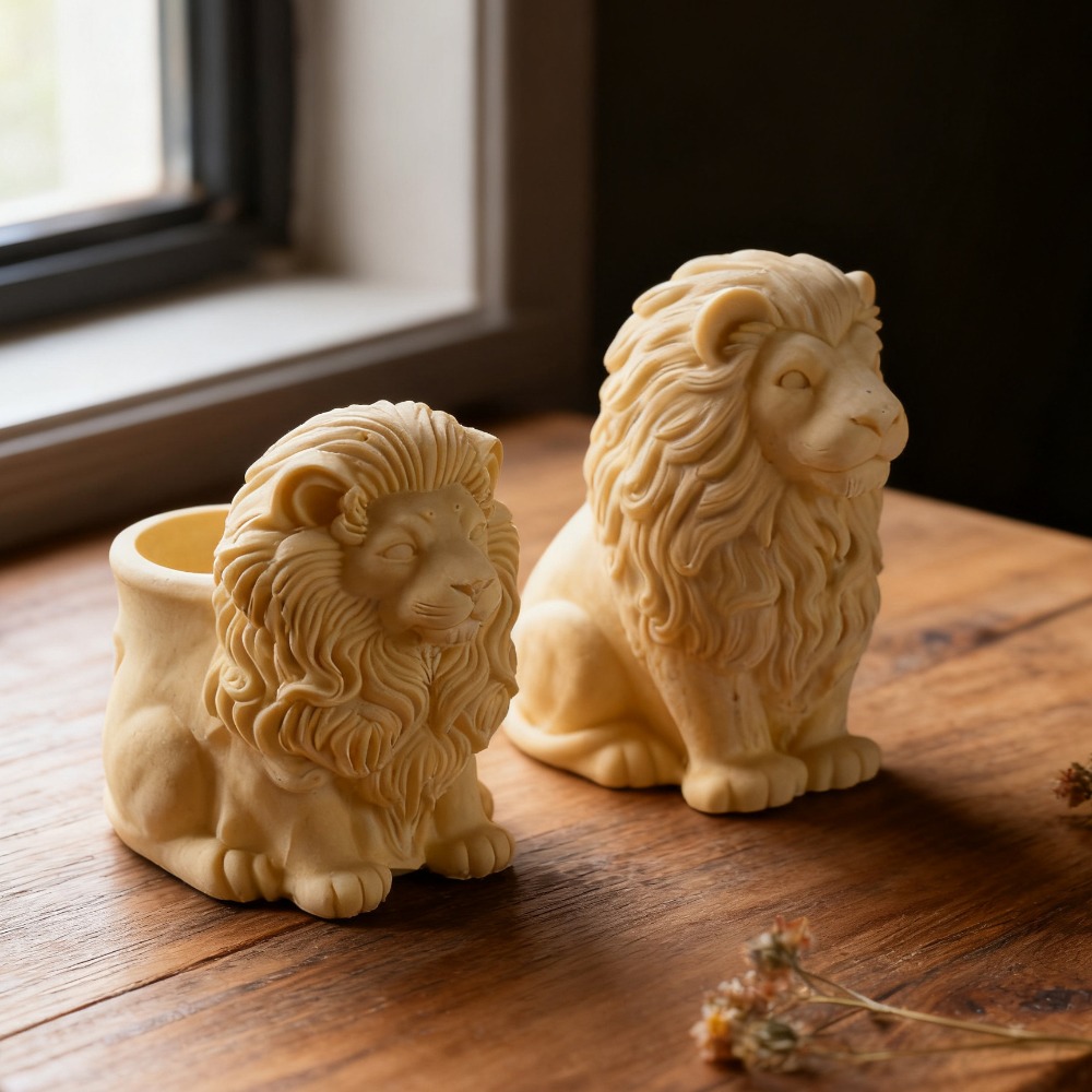 Moule en silicone Lion pour bo - Candle Vessel Supplies avis et prix
