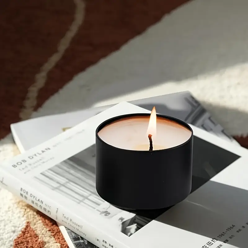 Pot de Bougie Noir/Blanc avec  - Candle Vessel Supplies avis et prix