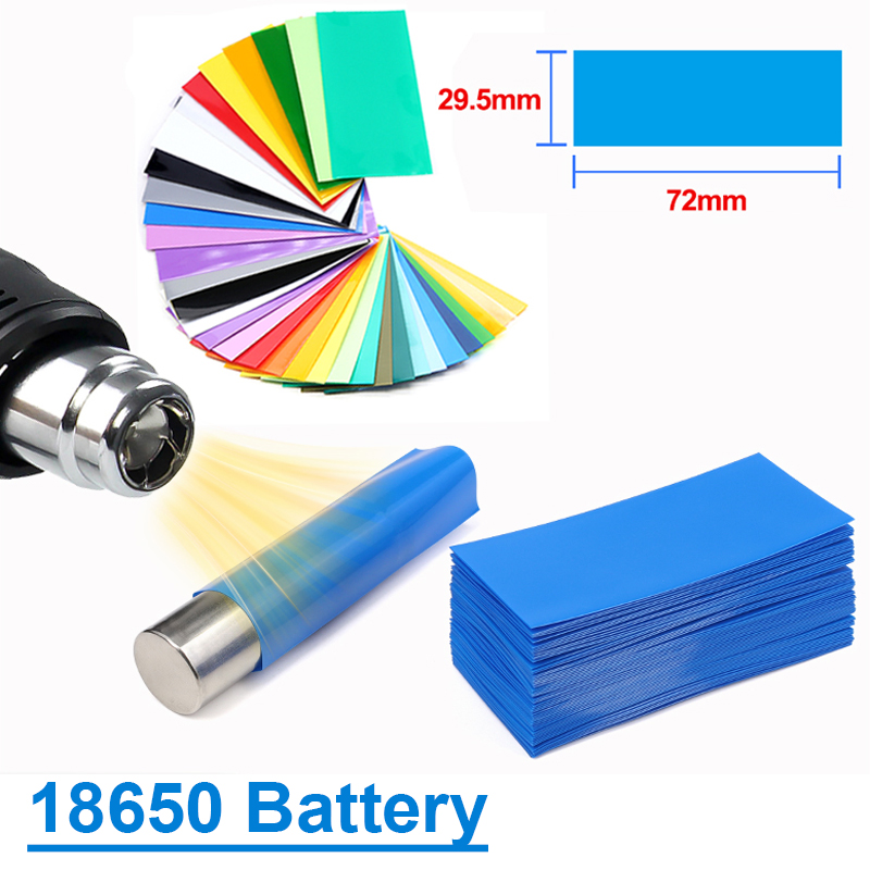25 ~ 500 pièces AA / AAA/18650 - Shrink Sleeve Pvc avis et prix