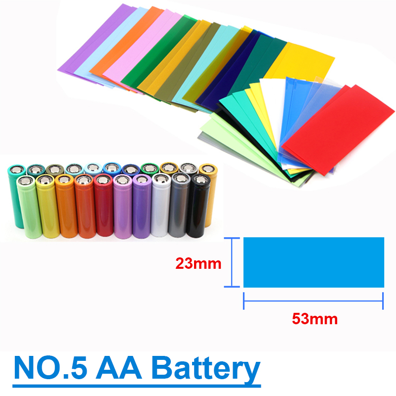 25 ~ 500 pièces AA / AAA/18650 - Shrink Sleeve Pvc avis et prix