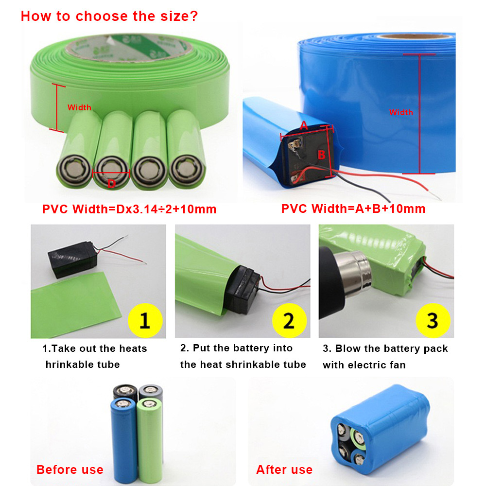 Tube thermorétractable en PVC  - Shrink Sleeve Pvc avis et prix