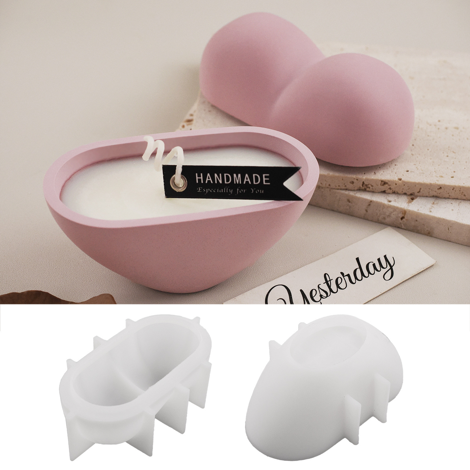 Moule en silicone DIY en forme - Candle Vessel Supplies avis et prix