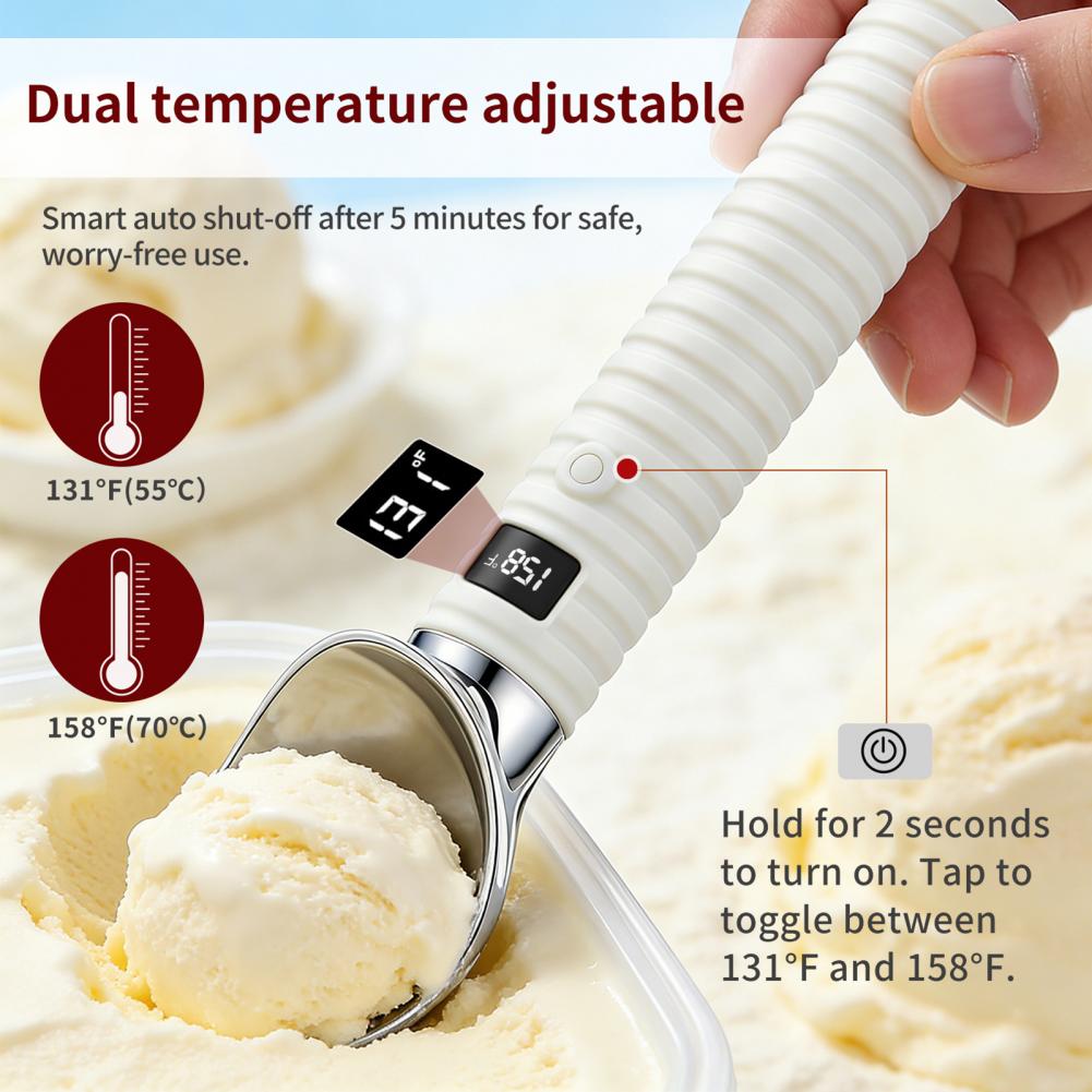 Cuillère à glace chauffante él - Candle Shop avis et prix