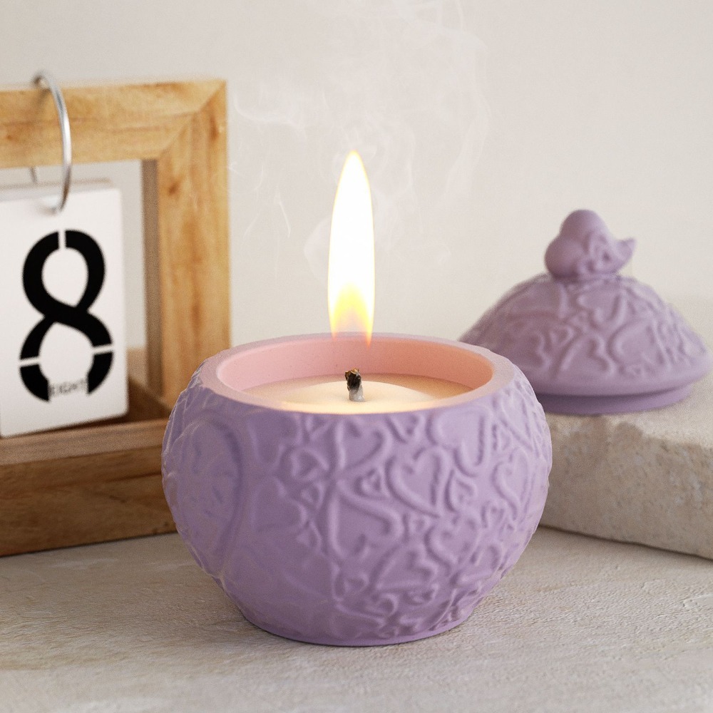 Boîte de rangement en relief F - Candle Vessel Supplies avis et prix